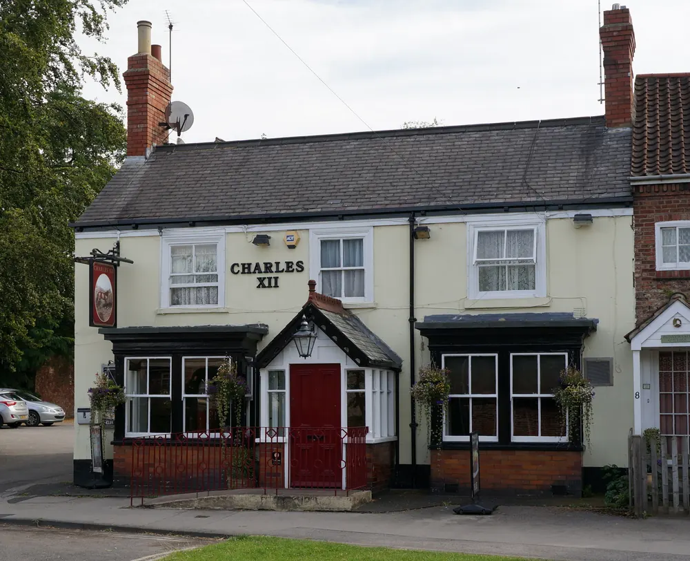 Charles XII pub, Main Street, Heslington